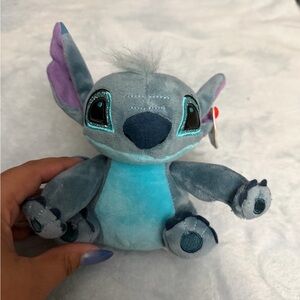 Ty Blue & Teal Plush Stitch Stuffed Toy NWT
